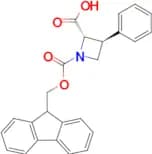 Racemic Fmoc-trans-3-phenylazetidine-2-carboxylic acid