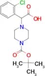 2-(4-Boc-piperazinyl)-2-(2-chlorophenyl)acetic acid