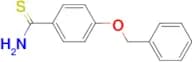 4-Benzyloxy-thiobenzamide