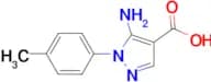 5-Amino-1-(4-methylphenyl)pyrazole-4-carboxylic acid