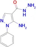 5-Amino-1-phenyl-1H-pyrazole-4-carbohydrazide