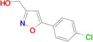 (5-(4-Chlorophenyl)-3-isoxazolyl)methanol