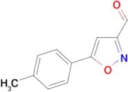 5-(4-Methylphenyl)isoxazole-3-carboxaldehyde
