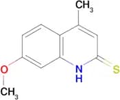 7-methoxy-4-methylquinoline-2-thiol