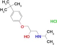 1-(4-(tert-butyl)phenoxy)-3-(isopropylamino)propan-2-ol hydrochloride