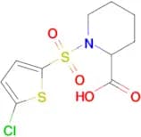 1-[(5-Chloro-2-thienyl)sulfonyl]piperidine-2-carboxylic acid