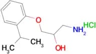 1-Amino-3-(2-isopropylphenoxy)propan-2-ol hydrochloride