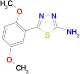 5-(2,5-Dimethoxyphenyl)-1,3,4-thiadiazol-2-amine