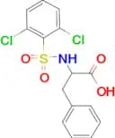 ((2,6-dichlorophenyl)sulfonyl)phenylalanine