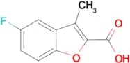 5-Fluoro-3-methyl-1-benzofuran-2-carboxylic acid