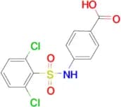 4-((2,6-dichlorophenyl)sulfonamido)benzoic acid