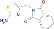 2-[(2-amino-1,3-thiazol-4-yl)methyl]-1H-isoindole-1,3(2H)-dione