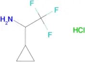 1-cyclopropyl-2,2,2-trifluoroethan-1-amine hydrochloride