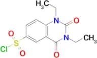 1,3-diethyl-2,4-dioxo-1,2,3,4-tetrahydroquinazoline-6-sulfonyl chloride