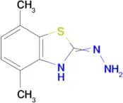 2-Hydrazino-4,7-dimethyl-1,3-benzothiazole