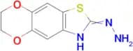 2-Hydrazino-6,7-dihydro[1,4]dioxino[2,3-f][1,3]benzothiazole