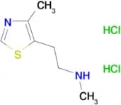 N-methyl-2-(4-methylthiazol-5-yl)ethan-1-amine dihydrochloride