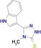 5-(1H-Indol-3-yl)-4-methyl-4H-1,2,4-triazole-3-thiol