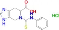 5-(Anilinocarbonothioyl)-4,5,6,7-tetrahydro-3H-imidazo[4,5-c]pyridine- 6-carboxylic acid hydrochlo…