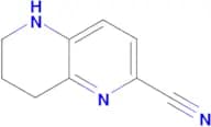 5,6,7,8-tetrahydro-1,5-naphthyridine-2-carbonitrile