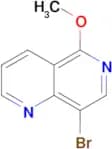 8-bromo-5-methoxy-1,6-naphthyridine