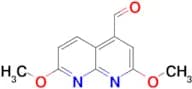 2,7-dimethoxy-1,8-naphthyridine-4-carbaldehyde