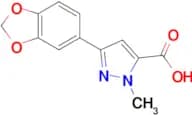 3-(1,3-benzodioxol-5-yl)-1-methyl-1{H}-pyrazole-5-carboxylic acid