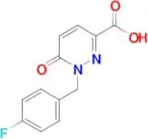 1-(4-fluorobenzyl)-6-oxo-1,6-dihydropyridazine-3-carboxylic acid