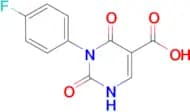3-(4-fluorophenyl)-2,4-dioxo-1,2,3,4-tetrahydropyrimidine-5-carboxylic acid