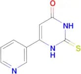 6-pyridin-3-yl-2-thioxo-2,3-dihydropyrimidin-4(1{H})-one