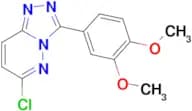 6-chloro-3-(3,4-dimethoxyphenyl)[1,2,4]triazolo[4,3-b]pyridazine