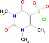 1,3,6-trimethyl-2,4-dioxo-1,2,3,4-tetrahydropyrimidine-5-sulfonyl chloride