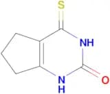 4-thioxo-1,3,4,5,6,7-hexahydro-2H-cyclopenta[d]pyrimidin-2-one