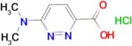 6-(dimethylamino)pyridazine-3-carboxylic acid hydrochloride