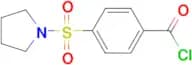 4-(pyrrolidin-1-ylsulfonyl)benzoyl chloride