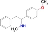[1-(4-methoxyphenyl)-2-phenylethyl]methylamine