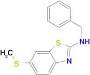 N-benzyl-6-(methylthio)-1,3-benzothiazol-2-amine