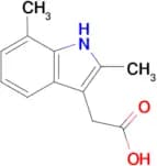 (2,7-Dimethyl-1H-indol-3-yl)-acetic acid