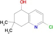 2-Chloro-7,7-dimethyl-5,6,7,8-tetrahydroquinolin-5-ol