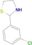 2-(3-Chlorophenyl)-1,3-thiazolidine