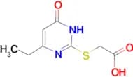 [(4-ethyl-6-oxo-1,6-dihydropyrimidin-2-yl)thio]acetic acid