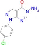 5-amino-1-(4-chlorophenyl)-1,5-dihydro-4H-pyrazolo[3,4-d]pyrimidin-4-one