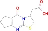 (5-oxo-2,3,5,6,7,8-hexahydrocyclopenta[d][1,3]thiazolo[3,2-a]pyrimidin-3-yl)acetic acid