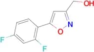 [5-(2,4-difluorophenyl)isoxazol-3-yl]methanol
