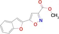 Methyl 5-(1-benzofuran-2-yl)isoxazole-3-carboxylate