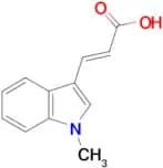 (2E)-3-(1-methyl-1H-indol-3-yl)acrylic acid