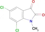 5,7-Dichloro-1-methyl-1H-indole-2,3-dione