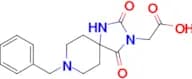 (8-Benzyl-2,4-dioxo-1,3,8-triaza-spiro[4.5]dec-3-yl)-acetic acid