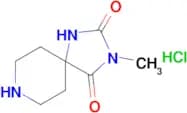 3-Methyl-1,3,8-triazaspiro[4.5]decane-2,4-dione hydrochloride