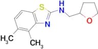 4,5-dimethyl-N-((tetrahydrofuran-2-yl)methyl)benzo[d]thiazol-2-amine